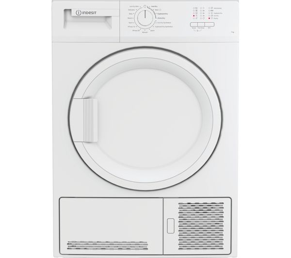 (image for) Indesit CYDC82WWGLUK 8kg Condenser Tumble Dryer White